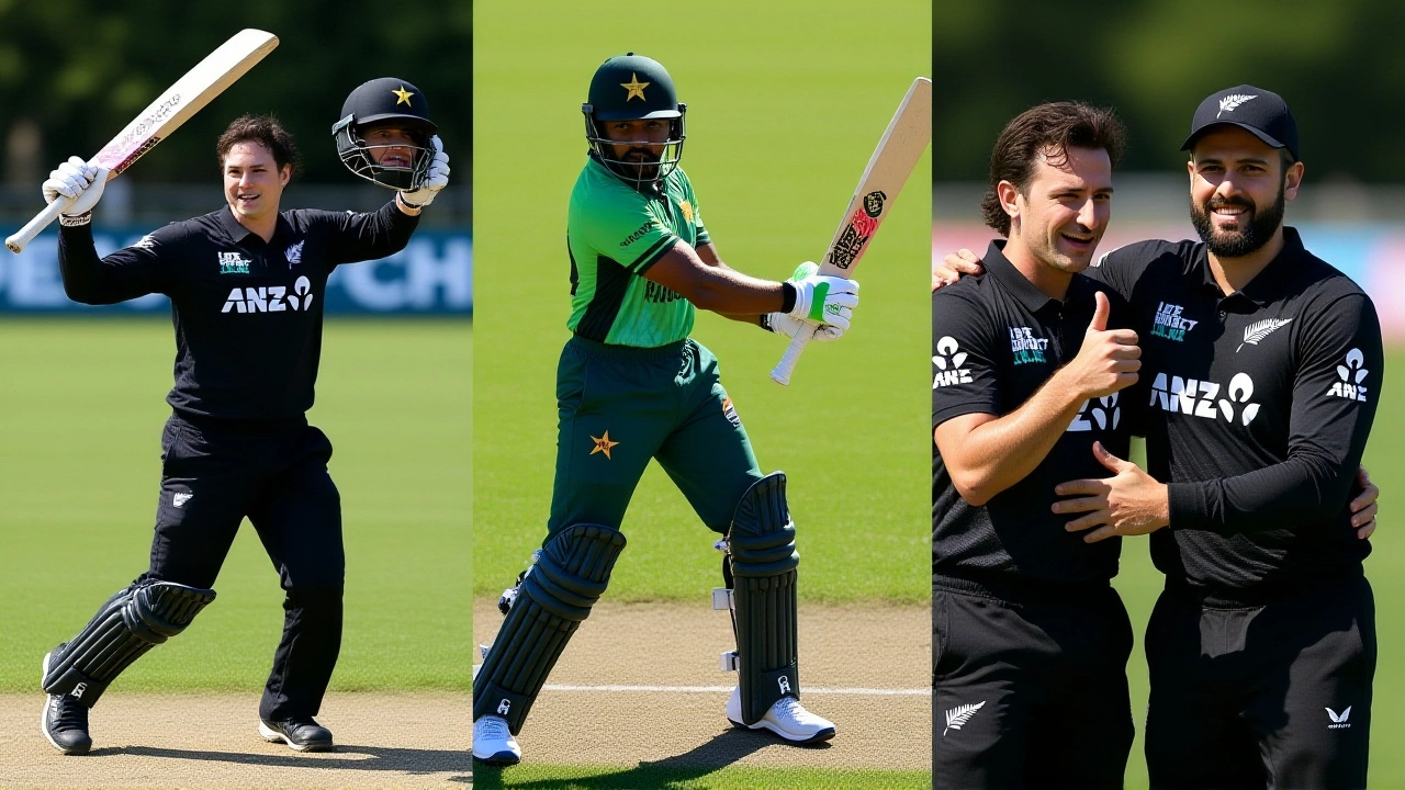मार्क चैपमैन और नाथन स्मिथ ने न्यूजीलैंड को पाकिस्तान के खिलाफ 73 रनों से जीत दिलाई
