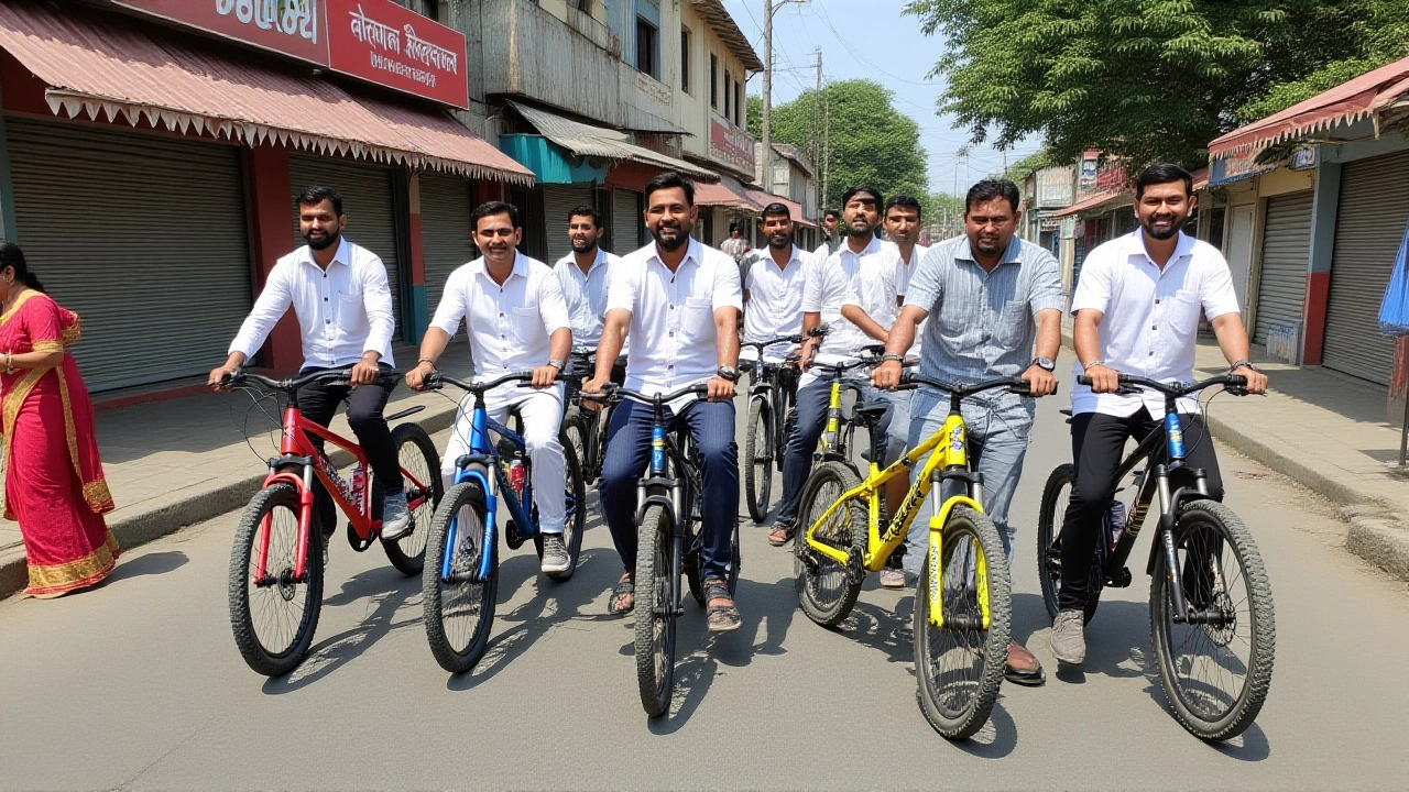 भीलवाड़ा में पुलिस और साइकिल क्लब ने निकाली विशाल रैली: ईंधन बचत का संदेश