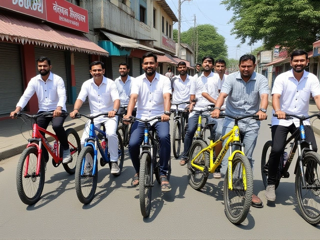 भीलवाड़ा में पुलिस और साइकिल क्लब ने निकाली विशाल रैली: ईंधन बचत का संदेश